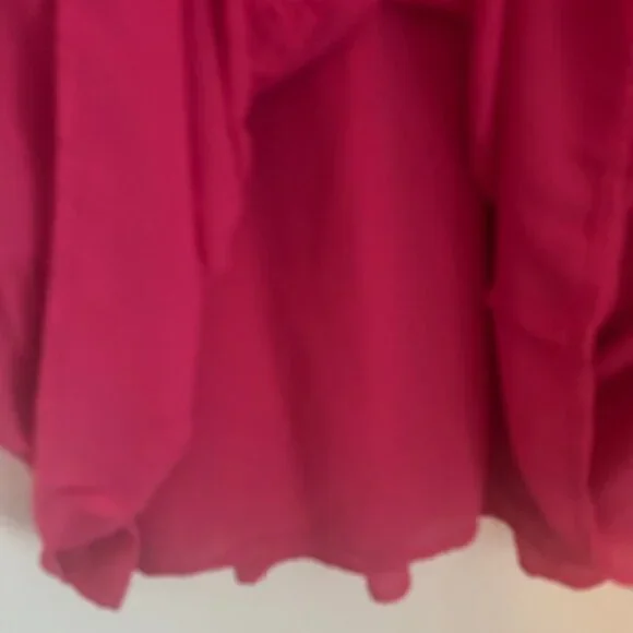 LOFT Tiered Swing Pocket Dress L - Picture 8 of 9